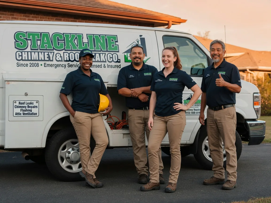 Chimney flashing repair company in Windom, KS